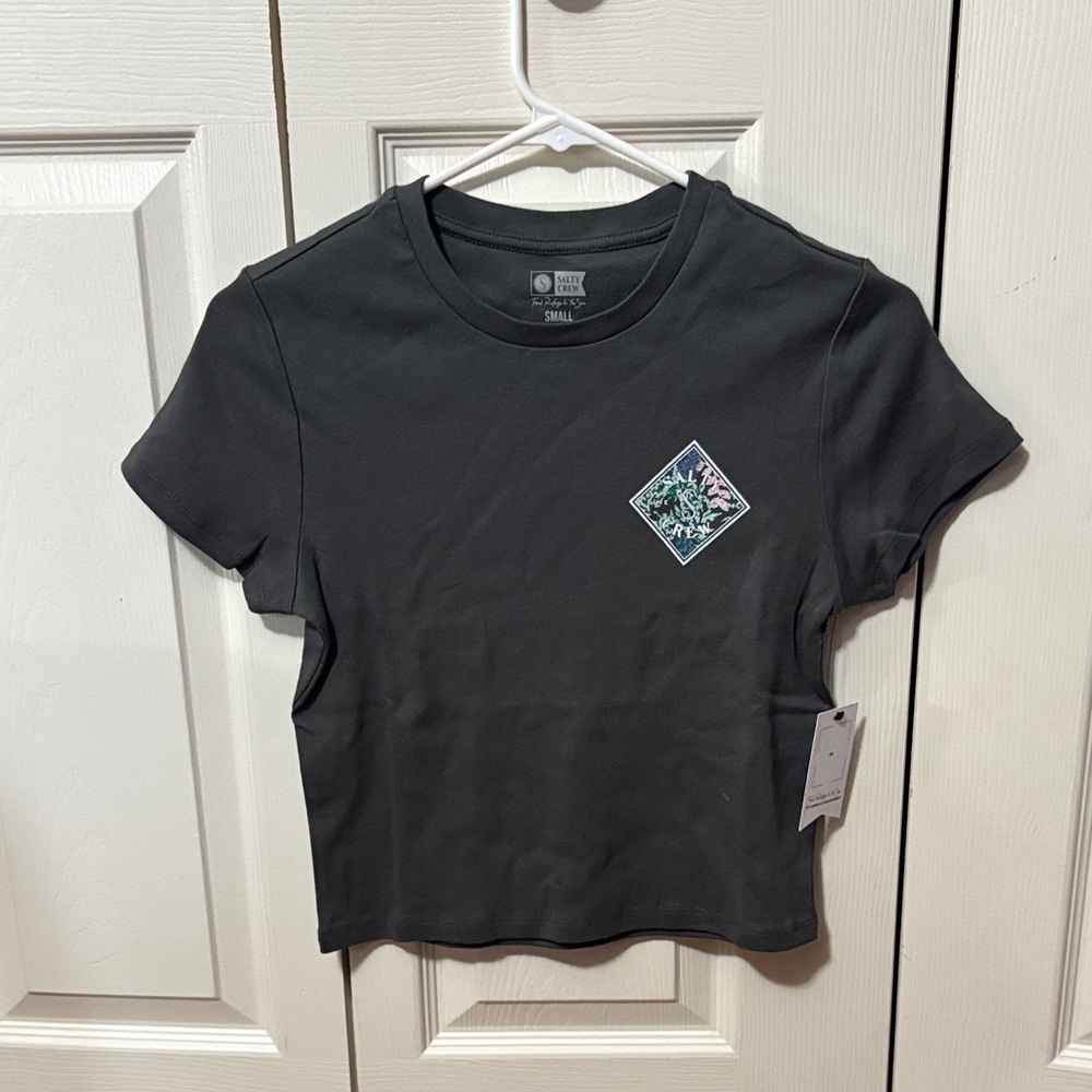 Salty Crew Black Short Sleeve Tee
